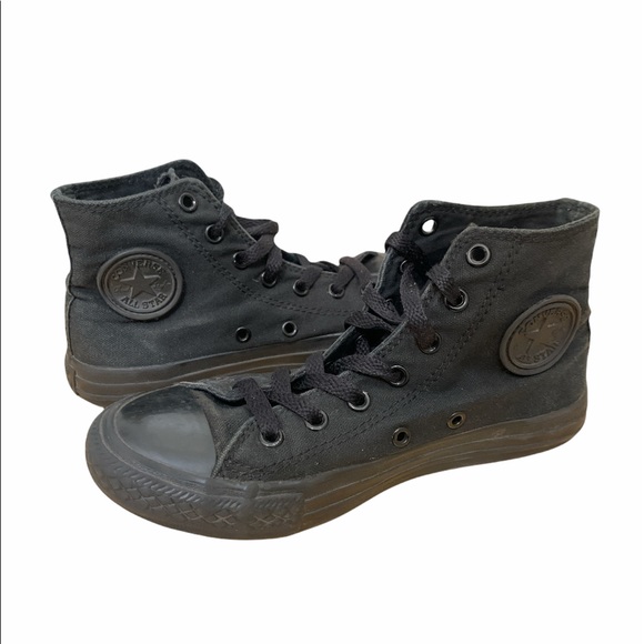 Converse Other - Converse Chuck Taylor Hi-Top Sneakers Black - Sz 2